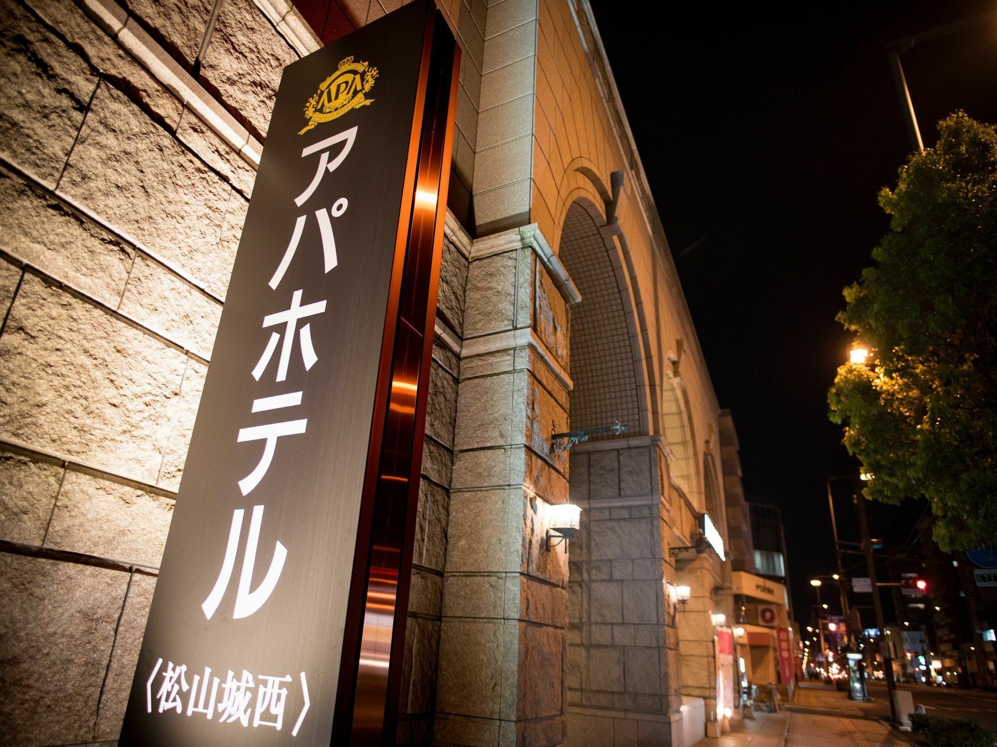 Apa Hotel Matsuyamajo Nishi Matsuyama  Exteriör bild